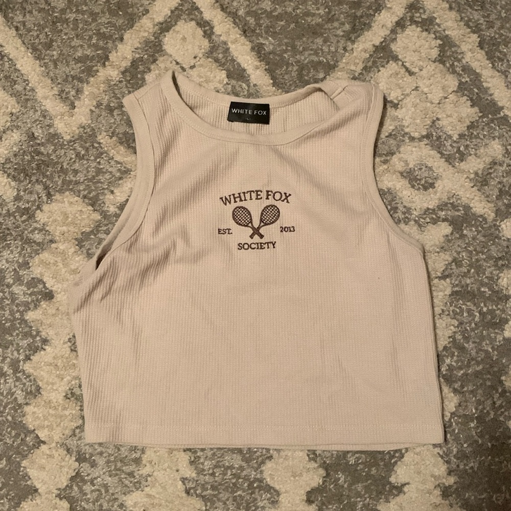 White Fox tank top